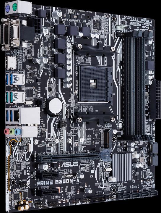 Actual product image ASUS Prime B350M-A (AM4, AMD B350, mATX)