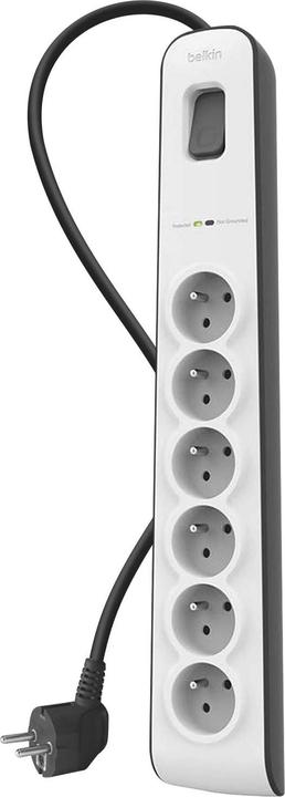 Actual product image Belkin BSV603ca2m, 6 AC outputs (6 x, CEE 7/5, 2 m)