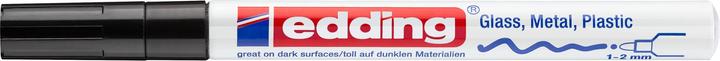 Actual product image Edding 751 - Paint marker (Black, 1 mm, 1 x)