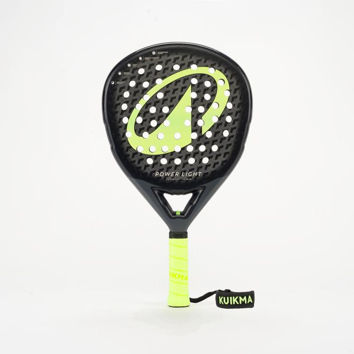 Kuikma Padelschläger - PR Power Light schwarz/grau/gelb