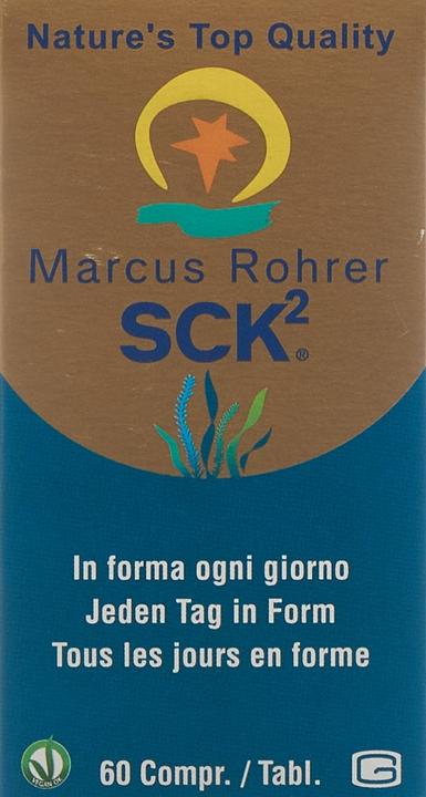 Actual product image Marcus Rohrer Spirulina Spirulina SCK2 (new) Tabl (60 Piece, Pills, 212 g)