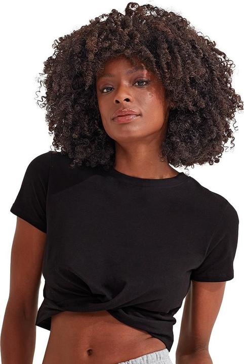 Actual product image Tri Dri Womens/Ladies Twisted Crop Top (32)