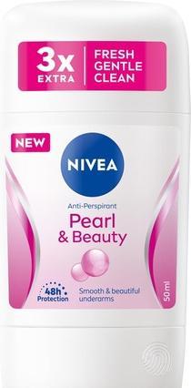 NIVEA Pearl & Beauty Antiperspirant Stick 50ml (Stick, 50 ml)