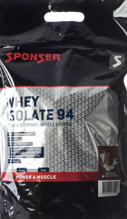 Immagine prodotto Sponser Whey Isolate 94 (Chocolate, 1 pz., 1500 g)