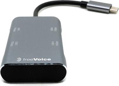 Produktbild FreeVoice Data Hub (USB-A, USB-C) (USB-C)