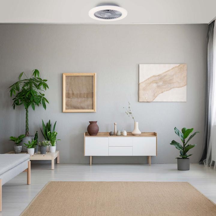 Actual product image Selltec LED ceiling lamp fan (3160 lm)