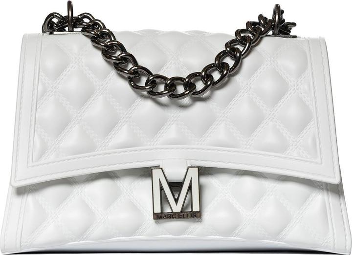 Image du produit Marc Ellis Damen Schultertasche - Modell Cérès - 100% Gummi - 23.5 X 14.5 X 9.5 Cm