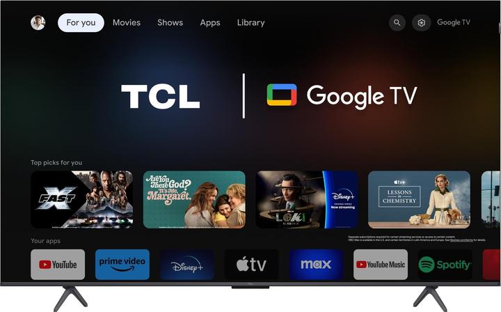 Produktbild TCL 55C655 (55", C65, QLED, 4K, 2024)