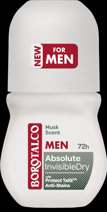Actual product image Borotalco Men Deo Invisible Dry Roll-on (Roll-on, 50 ml)