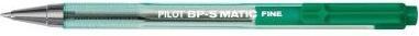 Image du produit Pilot Stylo à bille BP-S Matic 0,3mm vert indélébile Couleur du corps : transparent (Vert, 1 x)