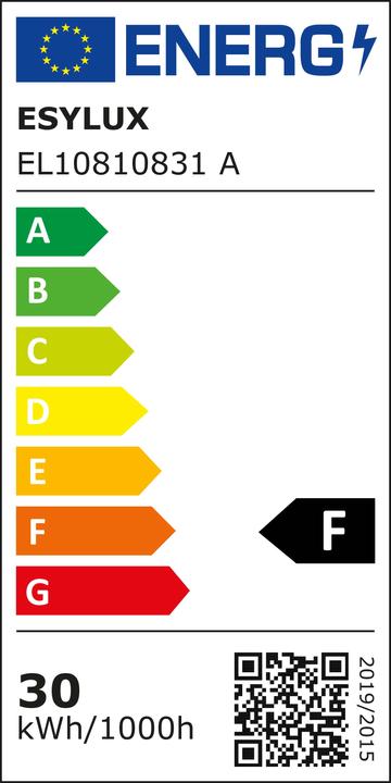 Energie-Label Esylux LED-Strahler (3000 lm, IP65)