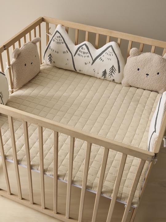 Produktbild Vertbaudet Baby Spieldecke/Laufstalleinlage aus Musselin HYGGE (100 x 100 cm)