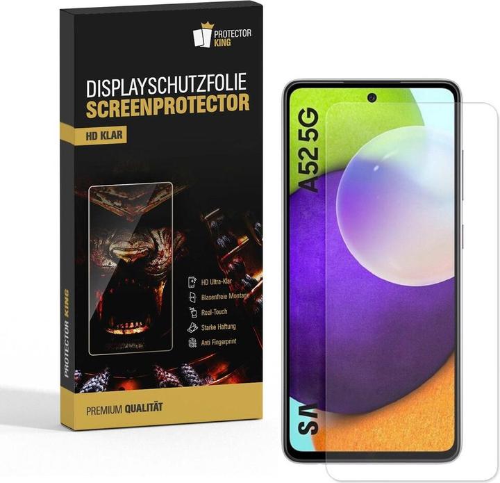 Actual product image Protectorking 3x premium screen protector 3D CLEAR (3 Piece, Samsung Galaxy A52)