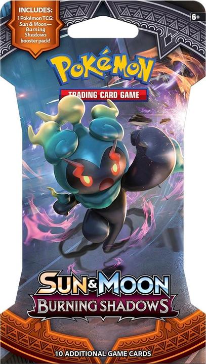 Produktbild Pokémon Burning Shadows (Englisch, Booster Pack)