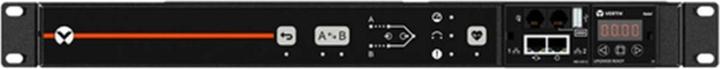 Produktbild Vertiv Geist VA4U2100, Monitored, Switched, 1U, Single-phase, Horizontal, Black, 12 AC outlet(s)