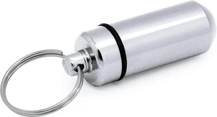 Actual product image ASMI Great pillbox with key ring