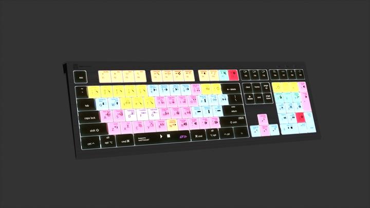 Image du produit Logickeyboard Avid Pro Tools Astra2 BL dt. Mac (DE, Filaire)