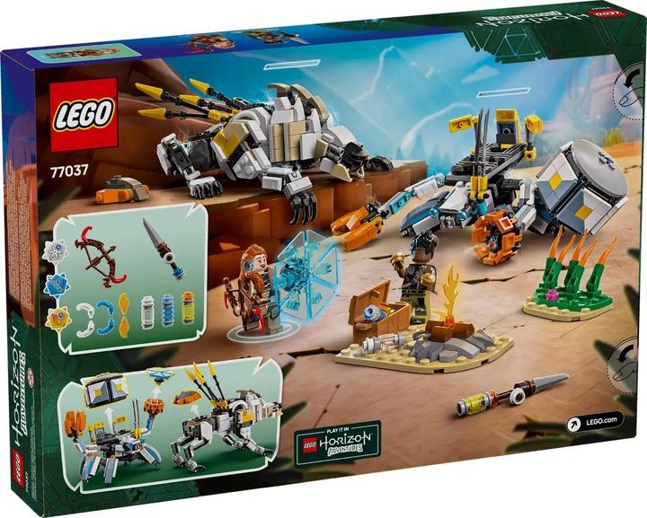 Actual product image LEGO Horizon Aloy And Varl vs Shell-Walker (77037, LEGO Horizon)