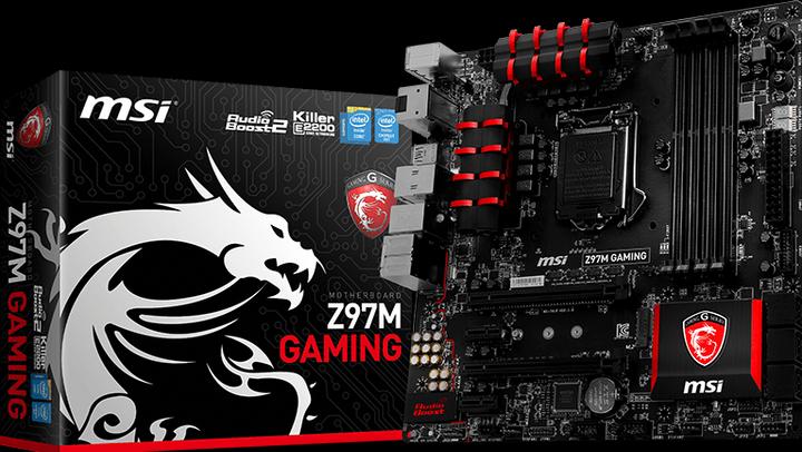 Produktbild MSI Z97M Gaming (LGA 1150, Intel Z97, mATX)