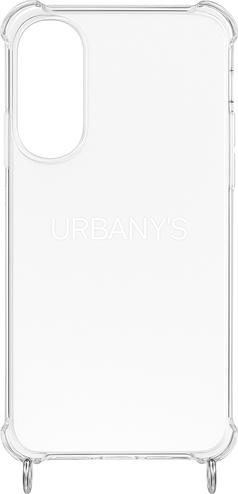 Image du produit Urbany's Necklace-Cover ohne Band! transparent mit silber Ringen