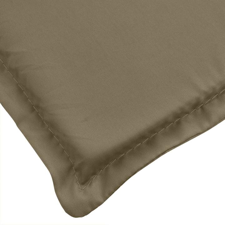 Produktbild VidaXL Hochlehner-Auflagen 4 Stk. Stoff (120 x 50 x 4 cm)