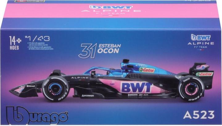 Produktbild Bburago BWT Alpine F1 Team A523 1/43 Ocon 2023