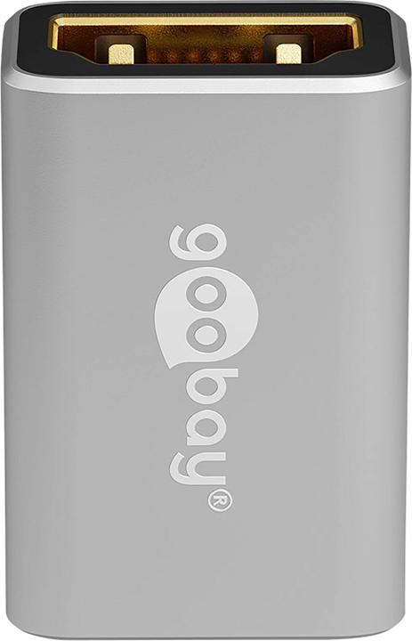 Produktbild Goobay HDMI-Adapter, Kupplung, vergoldet, 8K @ 60 Hz (HDMI)