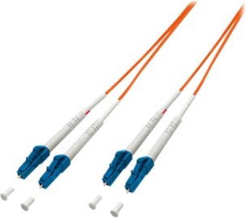 Actual product image equip FO patch cable LC->LC multimode duplex OM3 turk (CAT7, 3 m)