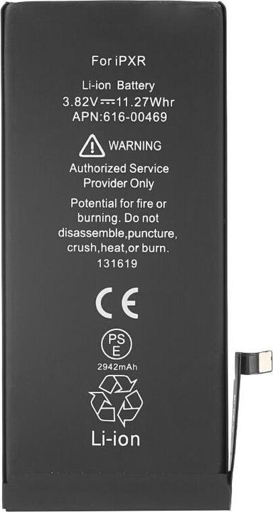 Actual product image OEM Battery for iPhone XR (APN: 616-00469)