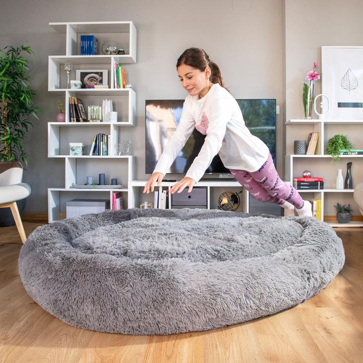 Produktbild InnovaGoods Hundebett für Menschen | Human Dog Bed XXL Grey (Hund)