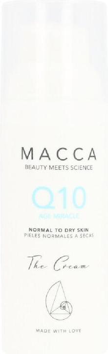 Macca Cosmetics Q10 AGE MIRACLE cream normal to dry skin 50 ml (50 ml, Tagescreme)