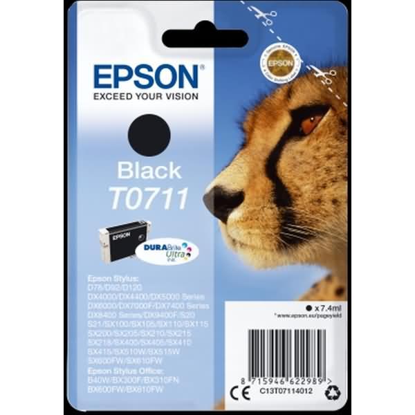 Produktbild Epson T0711 DuraBrite Ultra (BK)