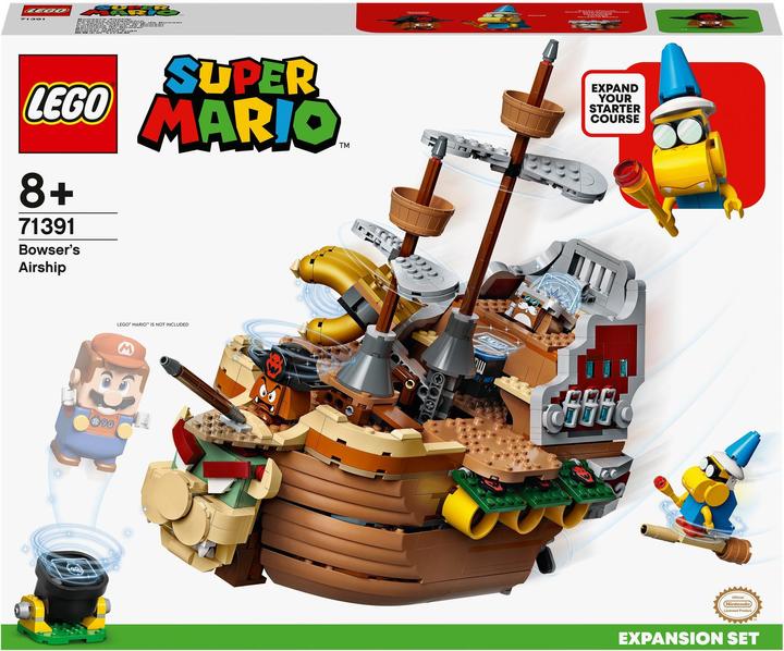 Produktbild LEGO Bowsers Luftschiff - Erweiterungsset (71391, LEGO Super Mario)