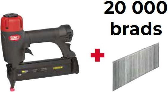 Senco Zubehör RX17EAA RX Brad 1,6 mm Länge 38 mm Gerade Verzinkt 2.000 Stück