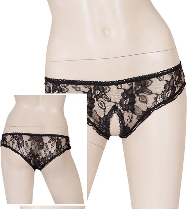 Immagine prodotto Cottelli Collection Mutandine crotchless nere (XL)