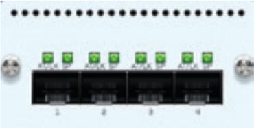 Produktbild Sophos 4 port 10GbE SFP+ Flexi Port module (for XG 750 and SG/XG 550/650 rev.2 only)
