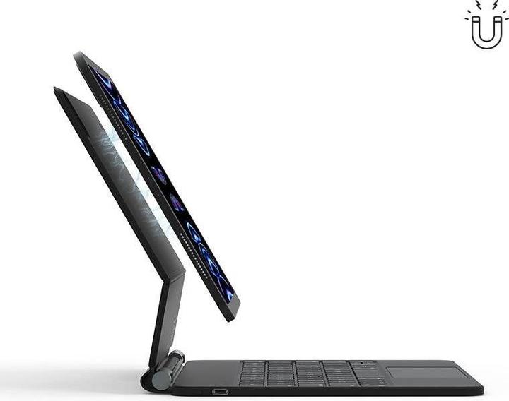 Produktbild JCPAL FolioKeys Pro Slim Keyboard Case with Trackpad for iPad 10.9-inch (10th, 2022) - International Eng (Eng. Int.)