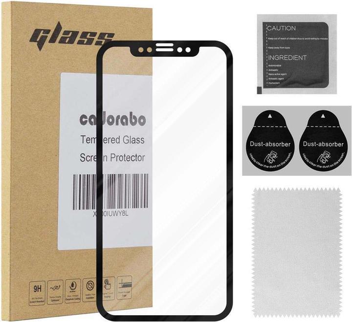 Produktbild Cadorabo Fullcover Tempered 5D (1 Stück, Apple iPhone X, Apple iPhone XS)