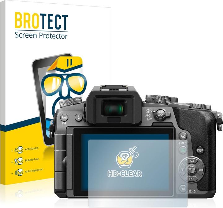 Produktbild BROTECT Schutzfolie Displayschutz Klar (Displayschutz, Lumix DMC-G7)