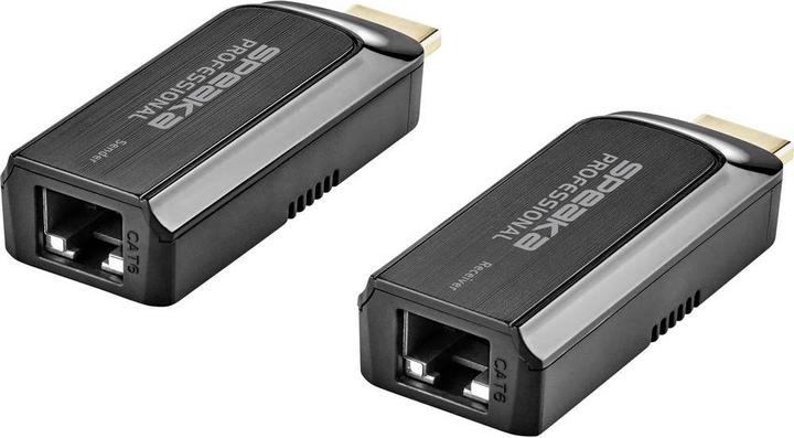 Actual product image SpeaKa Professional HDMI extension via patch cable 50 m