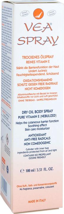 Immagine prodotto VEA Olio per la cura della pelle a base di puro olio di vitamina E (Crema corpo, 100 ml)