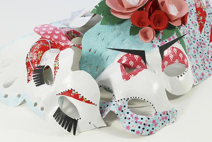 Produktbild Décopatch DECOPATCH Pappmaché Masken