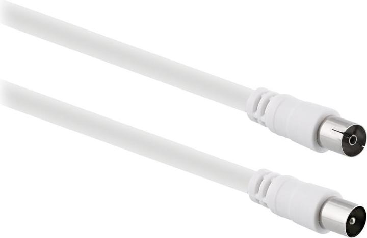 Image du produit T'nB CÂBLE ANTENNE COAXIAL 1,5M M/F (BLANC) (Câble d'antenne)