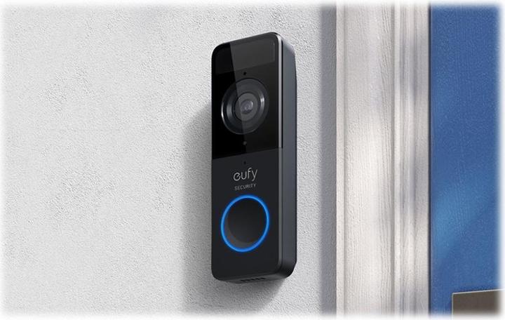 Actual product image eufy Battery Doorbell Slim 1080p Black (Wireless)