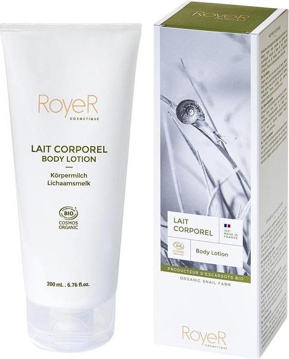 Roye R Körpermilch Schneckenschleim Bio Milch (Körpermilch, 200 ml)