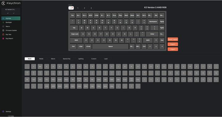 Actual product image Keychron K2 QMK (Version 3)
