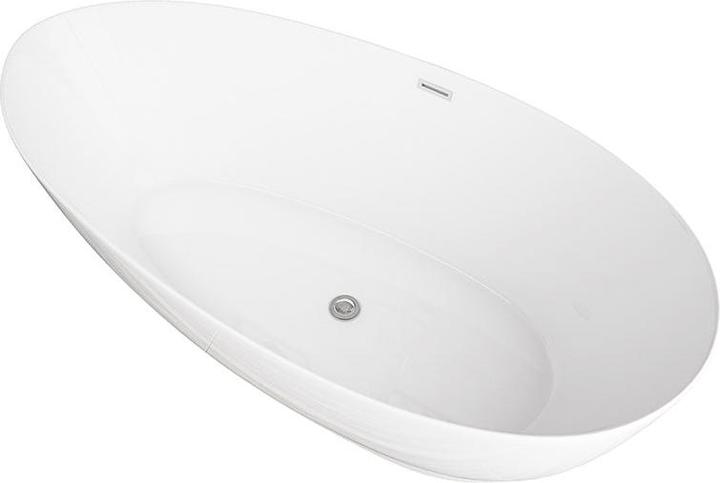 Image du produit Home Deluxe Baignoire à poser LYDIA avec robinetterie chromée - 180x90x58cm (90 cm, 180 cm)