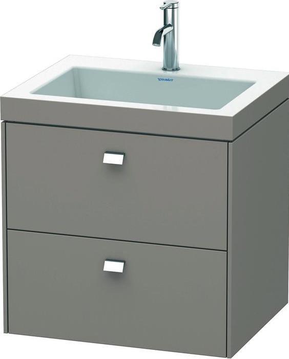 Produktbild Duravit Waschtischunterbau BRIOSO 613x600x480mm m WT Vero Air Gri chr 1 HL