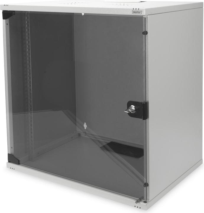 Actual product image Digitus 10" 6U wall-mounted enclosure, SOHO PRO 324 x 316 x 298 mm, grey (6 RU, 10 inch rack)