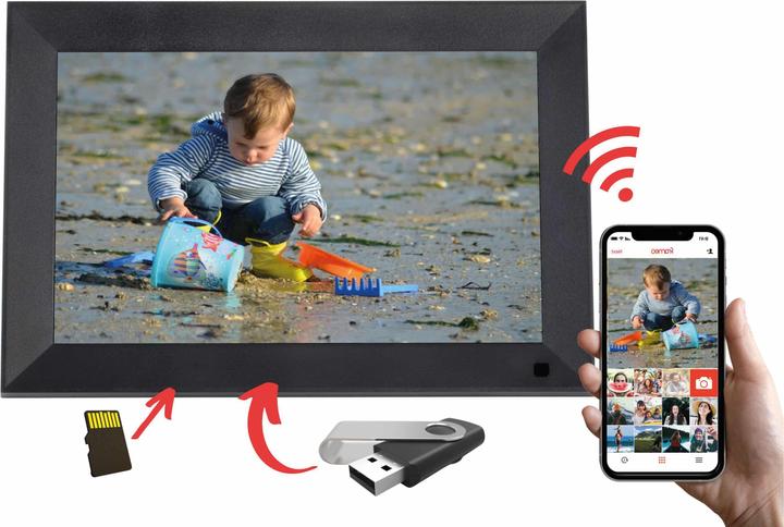 Produktbild Digitaler Bilderrahmen DBR 400, 26 cm, EEK: C (10.24")